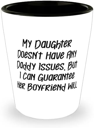Specijalna čaša za oca, Moja ćerka nema problema sa tatom, Ali mogu, za tatu, poklon od sina, keramička