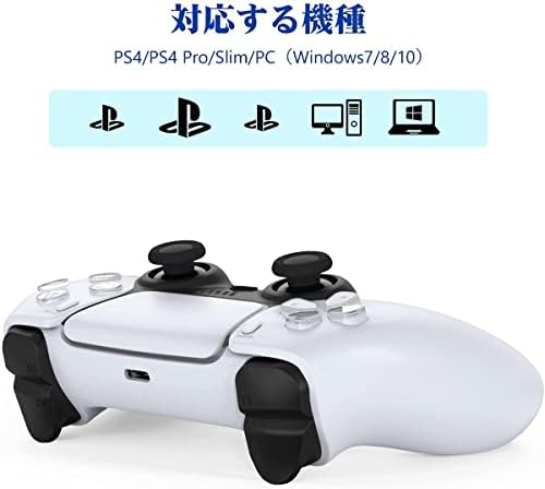 Oivo PS4 punjač za kontroler kompatibilan sa Playstation 4 PS4 kontrolerom, priključnom stanicom za daljinsko