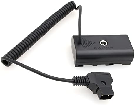 ZBLZGP D-Dodirnite za NP-F550 / F750 / F970 Tummy baterije Kabel za napajanje za monitor LED