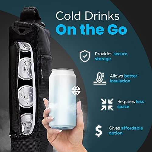 Tekući spektar - Golf Cooler torba, izolirani mekani hladnjak za 6kom limenke piva ili sode, prijenosna