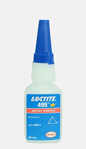 Pravi Henkel Loctite 495 - Super ljepilo - Instant ljepilo - Opća namjena - 20 gr - 2 paketa
