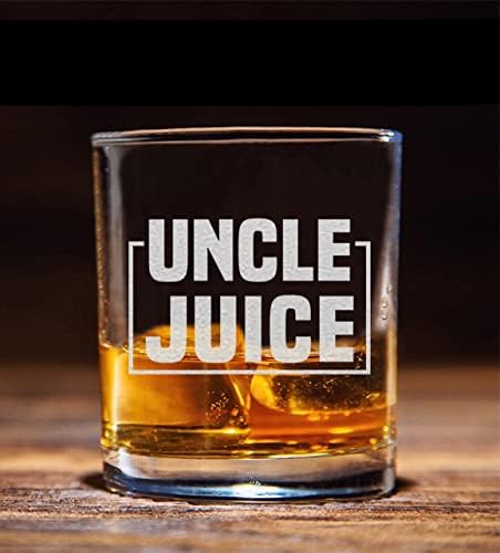 Neenonex ujak Juice čaša za viski-odličan poklon za ujake-specijalno staklo ujaka za rođendan Dan očeva