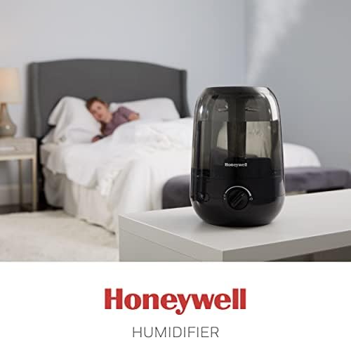 Honeywell Ultra Comfort Cool Mist ovlaživač, Crni-Cool Mist ovlaživač za spavaću sobu ili ured