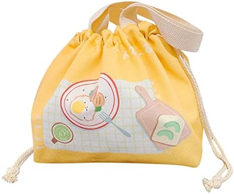 Kontejner za pohranu stil torba Cartoon Shopping ručak slatka torba Tote platno torba za ručak ručak japanski