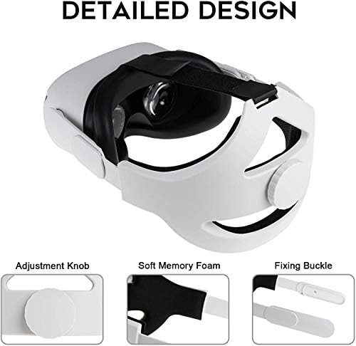 Za oculus Quest 2 elitna remena, podesiva kaiš za glavu sa jastukom za zamjenu glave poboljšane podrške
