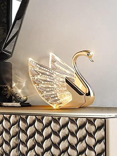 Goldnice Swan Dekorativna stolna svjetiljka spavaća soba bez post-modernog svjetla Luksuzna jednostavna