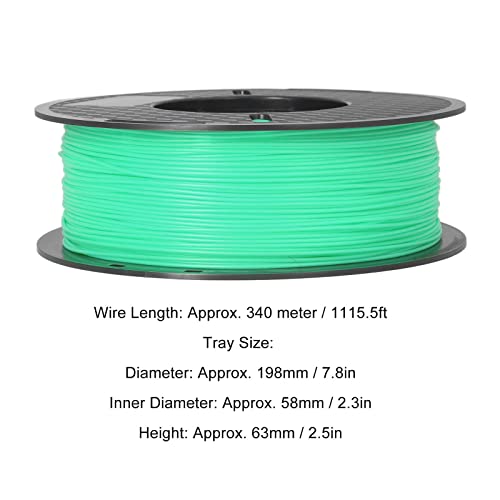 3D filament pisača, 1kg kalem Snažna žilavost PLA 1,75 mm Filament Dobar pridržani materijala za industrijske