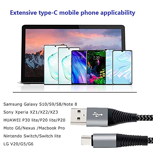 Tip C kabel 2 komada USB telefonski kabel za Samsung Huawei itd