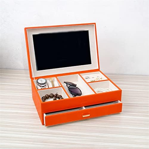 MXIAOXIA kožna kutija za nakit kutija za ručni nakit kutija za čuvanje ogrlica prsten naušnice kutija za