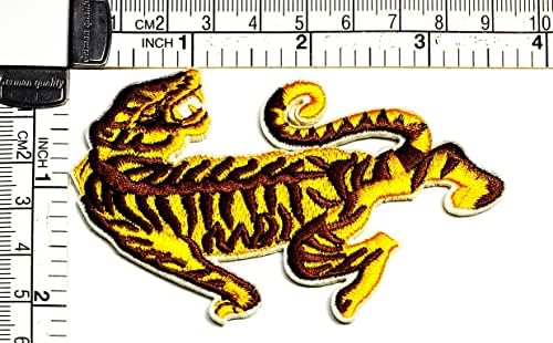 Kleenplus 2kom. Lijepa naljepnica za bengalske Tigrove zakrpe Umjetnost Tigar Crtić Patch znak simbol kostim