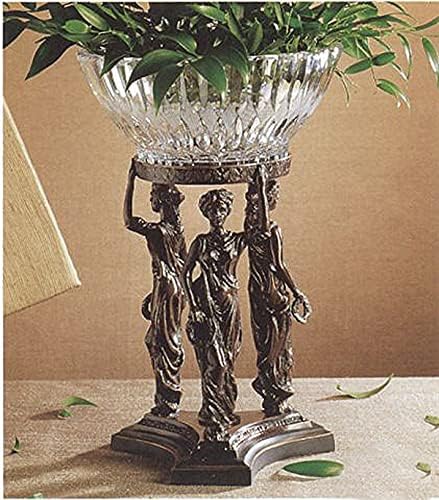 Dekorativne zdjelice - tri milost središnje stalak sa kristalnom zdjelom