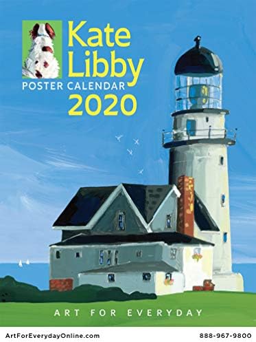 Kate Libby 2020 Poster Wall Calendar 11 x 14 iz čl za svakodnevicu