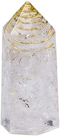Crystal Strand Hand Drop ljepila Kristalno šljunak ukras Kristalni stupac Degaushing Yoga Meditacija ljubičasta