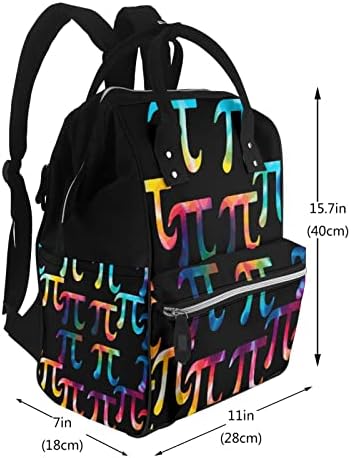 Ruksaci za promjenu pelena za MOM PI-math putničke torbe za knjige Pervice Back Pack