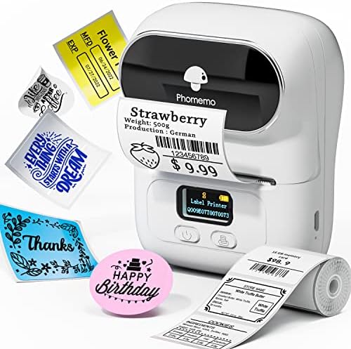 Phomemo M110 Proizvođači etiketa - prenosiva Bluetooth Mašina za izradu termalnih etiketa,štampač etiketa