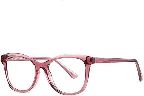 Resonio začinjene naočale za žene četvrtaste prevelike trendy proljetne šarke čitaoca ružičasta boja