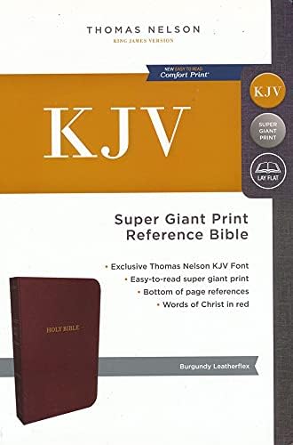 Personalizirana Biblija prilagođena KJV Reference Biblija Super Giant Print Burgundija indeksirani po mjeri