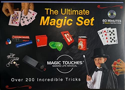 Magic Dotikuje vrhunski čarobni set s preko 200 nevjerovatnih magičnih trikova otkrivenih putem stupnjeva