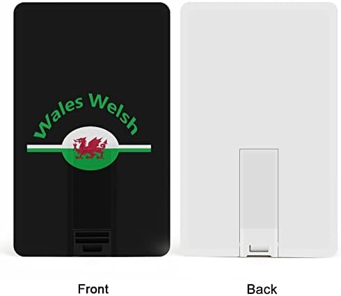 WALES WELSH FLAG USB Flash Drive Kreditna kartica Dizajn USB Flash Drive Personalizirani memorijski štap