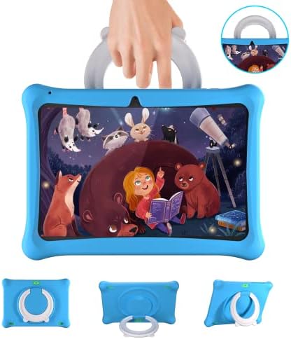 Sgin Dječiji Tablet, 10 inčni Tablet za djecu, 2GB+32GB Android 12 Dječiji tableti sa kućištem, WiFi, aplikacija