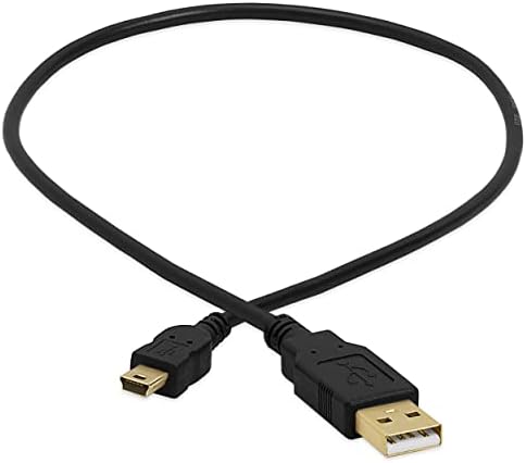 CMPLE-USB 2.0 kabl a do Mini B 5-pinski muški kabl za prenos podataka velike brzine USB punjača pozlaćen-1.5