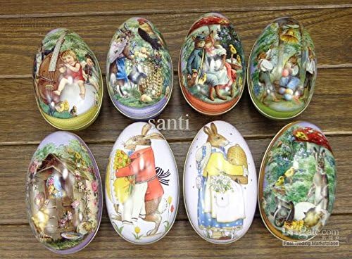 Anncus Uskršnji ukras Kabochons Modna uskršnja jaja kutija za odlaganje slatkiša