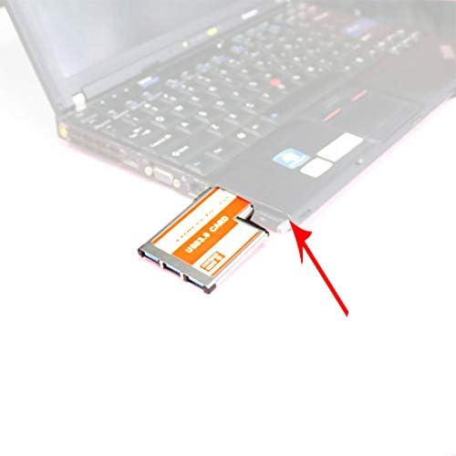 JMT 3 portove skrivene unutar USB 3.0 za ExpressCard 54mm USB3.0 adapter za adapter za Express karticu prijenosnog
