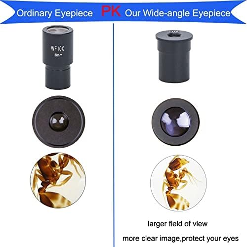 Oprema za mikroskop okular mikroskop 5x 10x 15x 20x 25x objektiv 23.2 mm Montažna veličina Lab potrošni