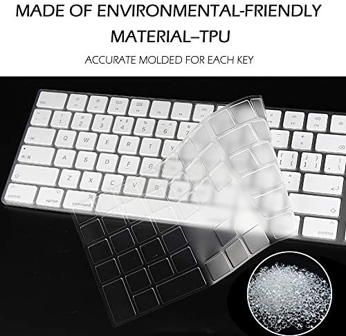 Proelife tastatura Cover Skin za 2018-2017 Apple Magic Keyboard sa numeričkom tastaturom A1843 us unesite