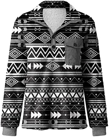 Djed džemper od flisa, Fairisle zabavni pulover džemper Hoddiesodies pulover dukserica za muškarce proljeće