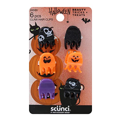 Scuncki Halloween Claw Claw, asortirane boje, 6-komad