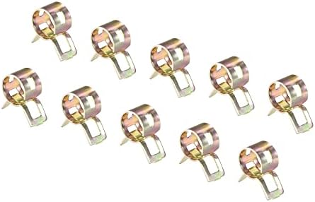 Dmiotech 10 paketa 9mm Spring Band Crevi za gorivo Silikonske vakuumske crevne stezaljke za pričvršćivač
