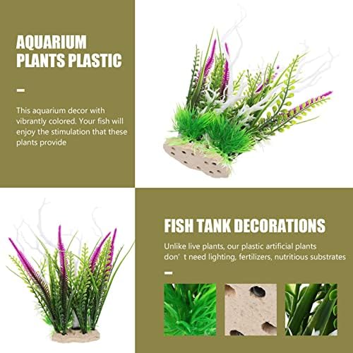 Ipetboom Akvarijske Biljke Dekoracija Akvarijuma Veštačka Plastika Zelene Vode Trava Biljke Veštačke Morske