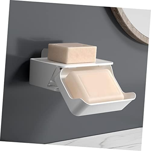 Doitool 5pcs kutija za sapun za sapun za zid plastični sudovi šampon Držač sa sapunom dvoslojnog sapuna