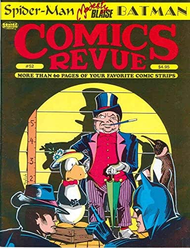 Revija stripa # 52 VF / NM; intervju za stripove comic book / Batman