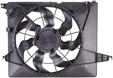 Sklop ventilator ventilatora hlađenja hladnjaka motora za 13-18 Hyundai Santa Fe Sport 2.4L, 14-15 Kia Sorento
