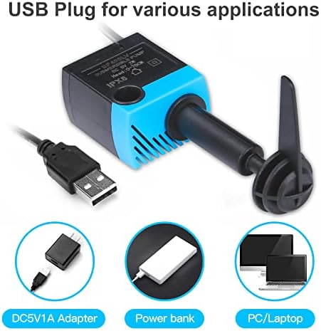 Sanklev SP-400lv Cat pumpa za vodu, 5V USB zamjenska pumpa kompatibilna sa PetSafe Drinkwell Platinum i