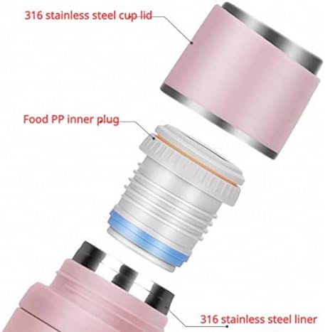 SDFGH prijenosni termos boca sa užetom 316 od nehrđajućeg čelika vakuumska čaša za usisavanje za ured za