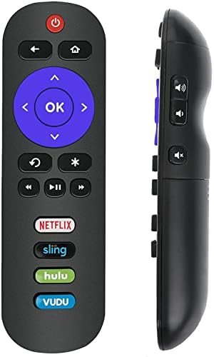 Novi USARMT RC280V4-Vudu je zamijenio TCL Roku RC280 Remote sa Netflix Sling Hulu vudu ključevima za TCL