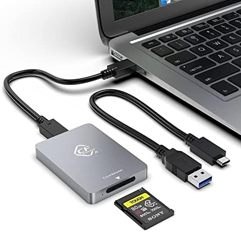 Sintech USB 3.0 Cfexpress čitač kartica tipa A,USB C 3.1 Gen2 10Gbps Cfexpress čitač,kompatibilan sa Sony