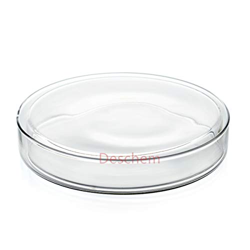 Deschem 35mm, stakleni Petri tanjir za kulturu sa poklopcem laboratorijskog staklenog posuđa 2 kompleta