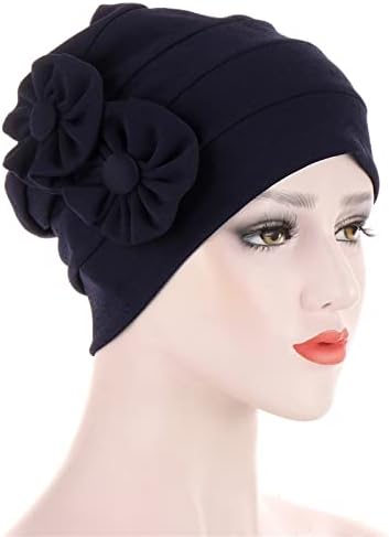 Bddviqnn kape pokrivala za glavu za žene Beanies žene Casual šešir jednobojna aplikacija modni Bandana šešir