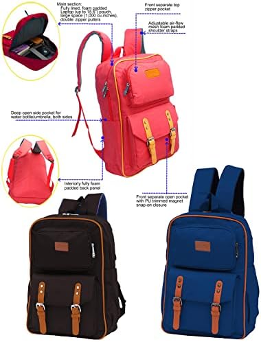 Hybrid Travel Laptop ruksak Računar Kompjuterski torba stilski ruksak plavi 17 inčni