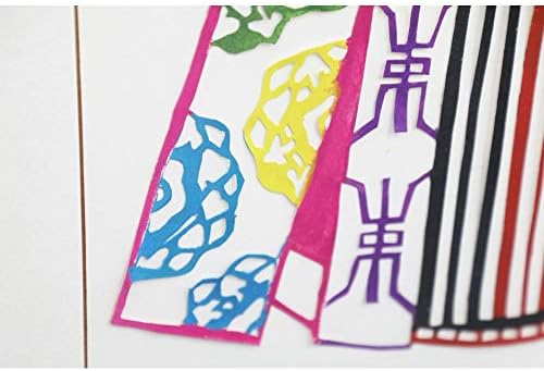 Meilishuang slika u obliku papira, Ručno rezani papir, Kineski stil, zanat za izrezivanje papira, veličina