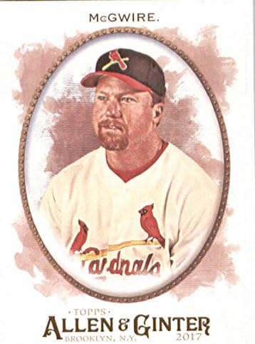 2017 Allen i Ginter 181 Mark Mcgwire St. Louis Cardinals Baseball Card