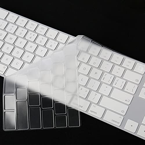 Silikonska tastatura Cover Skin kompatibilna za 2021. godinu objavljena Apple iMac 24-inčni M1 čip Magic