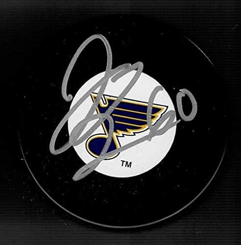 Jake Allen potpisao St Louis Blues veliki Logo Pak-potpisani NHL Pakovi