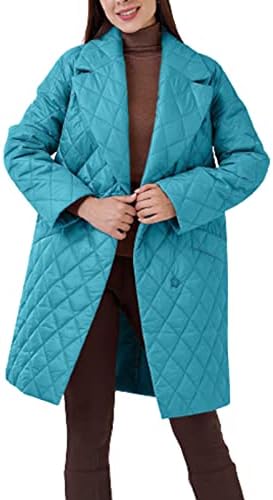 Ženski pamučni kaputi zimski topli modni rombični šal resel labavi Ležerne prilike za jakne za bomberke