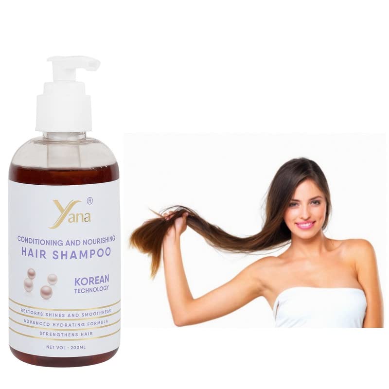Yana šampon za kosu s korejskim tehnologijom prirodni šampon i regenerator za muškarce