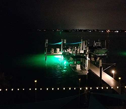 Alumigli Dockpro 16000 iznad vodene zelene LED pristanište